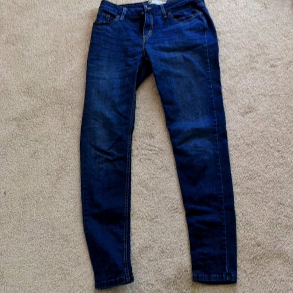Levi Indigo Skinny Jeggings